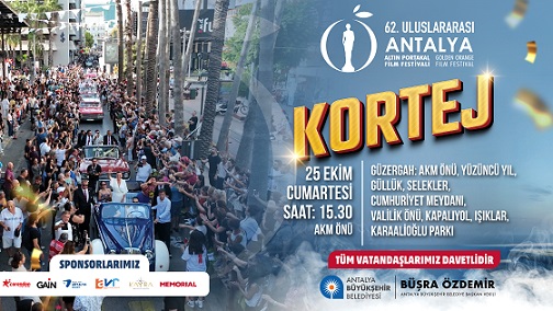 Altın Portakal Geleneksel kortej geçişi ve gala heyecanı