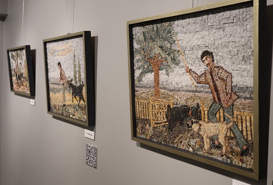 “Heey Keçiler, Hooy Keçiler” Mozaik Sergisi Açıldı