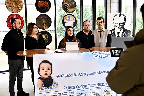 SMA Tip 1 hastası Atlas Ege’ye umut konseri