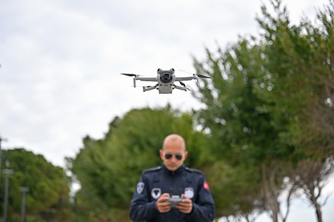Antalya Büyükşehir’den zabıtasından dronla denetim