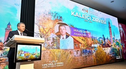 Vali Şahin: Kaleiçi, Antalya’nın Çok Özel Bir Mücevheridir