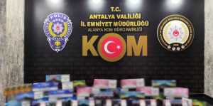 Antalya’da dev kaçakçılık operasyonu