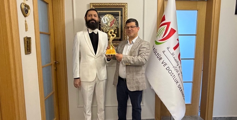 Akif Manaf “Lübnan-Türkiye Dostluk ve Barış Ödülü” ile Onurlandırıldı