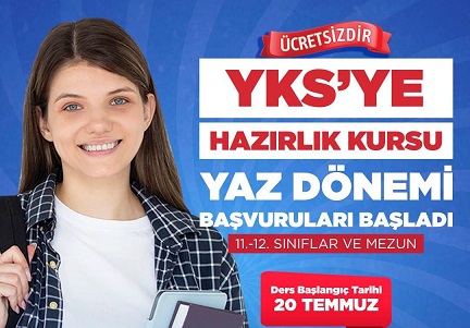 Kepez’den ücretsiz YKS yaz kursları