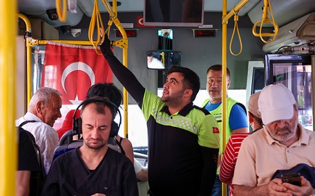 Antalya’da Toplu ulaşımda klima denetimleri sürüyor