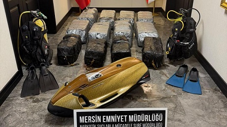 Mersin’de Deniz Yoluyla Kokain Sevkiyatına Darbe