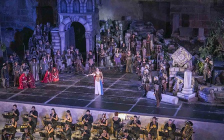 Aspendos’ta “Attila” Perdesi Açıldı