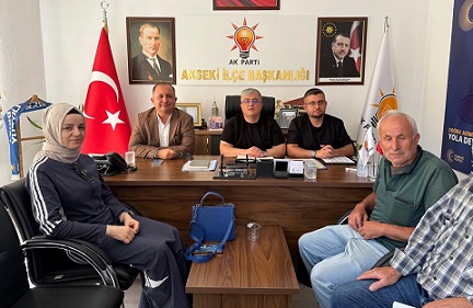 Özgür Özbek Akseki’de teşkilatla buluştu