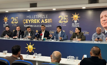 AK Parti Antalya’dan Büyükşehir yönetimine sert eleştiri