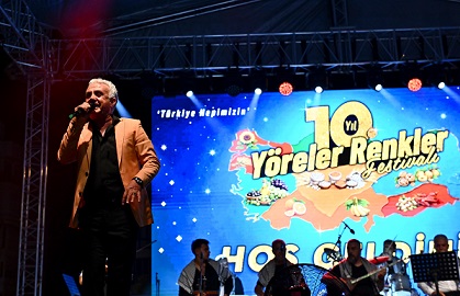 Antalya’da Yöreler Renkler Festivali’nde Güneydoğu Anadolu Gecesi