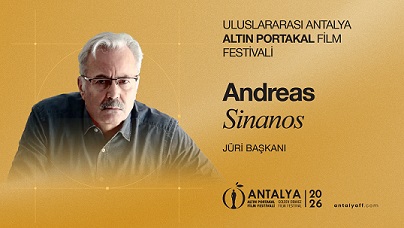Altın Portakal’da Jüri Başkanı Andreas Sınanos Oldu
