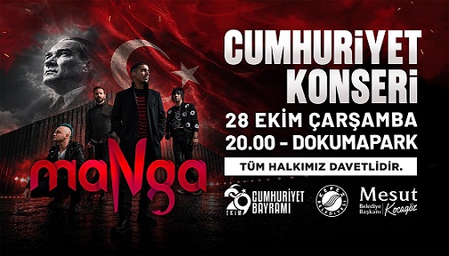 Cumhuriyet Bayramı’nda Kepez’de maNga Rüzgârı Esecek