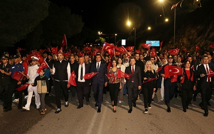 Kaş’ta Cumhuriyet Bayramı Coşkusu Etkinliklerle Yaşandı